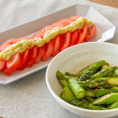 旬の野菜が絶品おかずに！