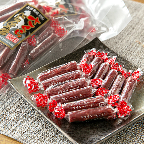 山形直送計画】さくらドライソーセージ – 肉の大場