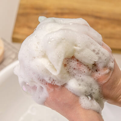 泡立ちの良さもばっちり!