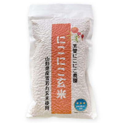 令和7年度米 山形県産 雪若丸「にこにこ玄米」