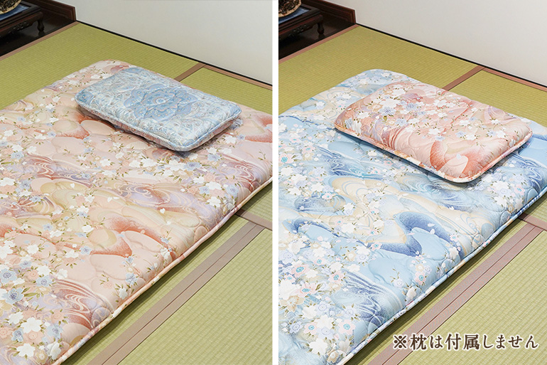 旅館仕様の寝心地を体感できる敷布団