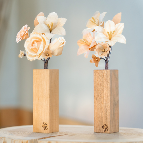 山形直送計画】木でできた花「MOKUKA」 – MOKUKA