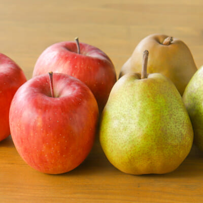 山形県産りんごとラ・フランス 2kg