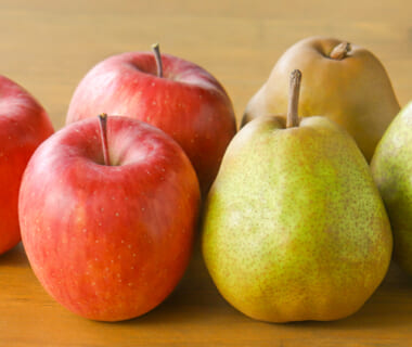 山形県産りんごとラ・フランス