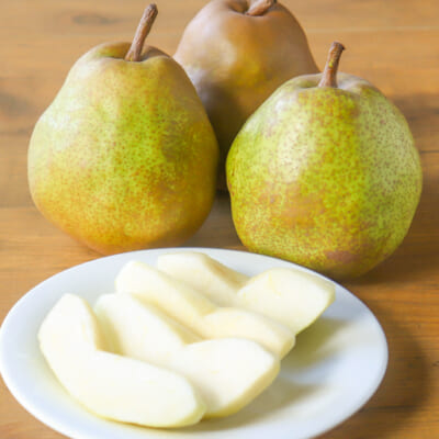 甘みが詰まった緻密な果肉の「ラ・フランス」