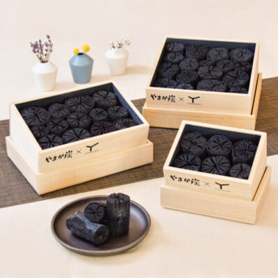 菊炭「やまが炭 玉手箱」