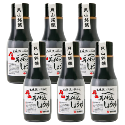 月山銘醸 再仕込しょうゆ 6本