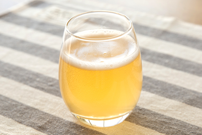 果汁が濃厚だから、炭酸で割っても美味しさが際立つ！