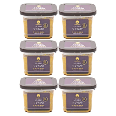 つや姫入りもち米麹「極上味噌」 6個