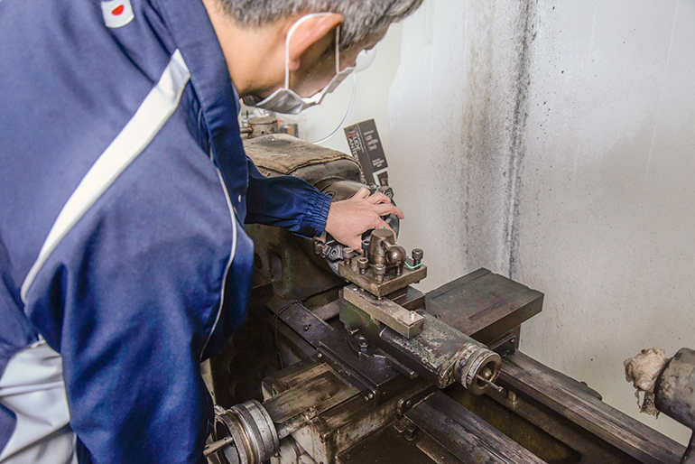 メッキの技が息づく「ダイヤモンド加工」