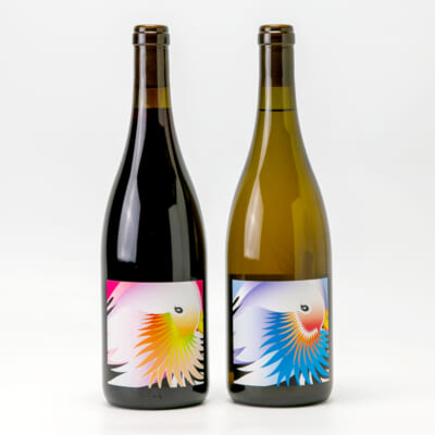 ワインギフトセット おしどりラベル 750ml 2種 計2本