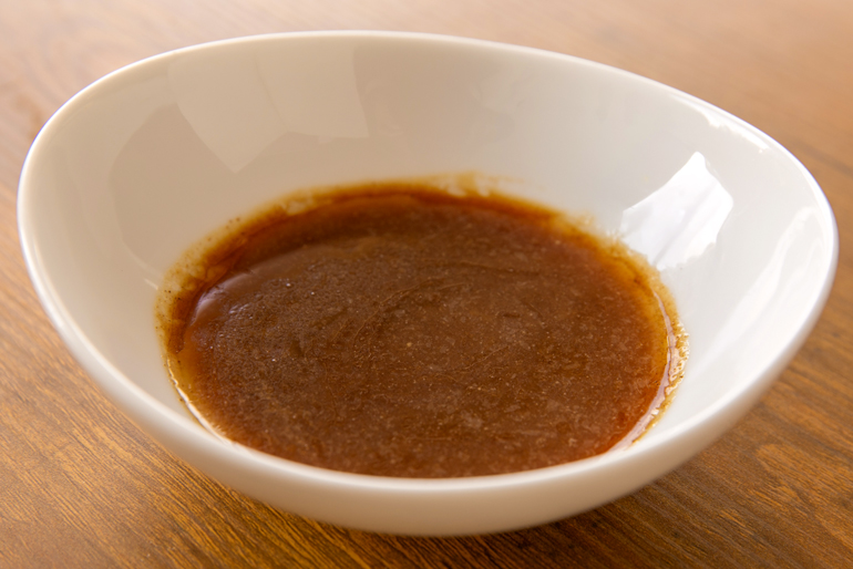 こだわりが詰まった「特製タレ」