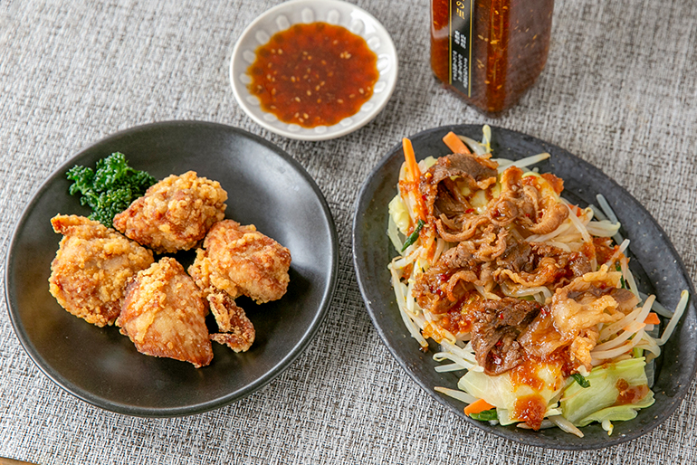 唐揚げの下味から炒め物まで活躍する「焼肉のタレ」