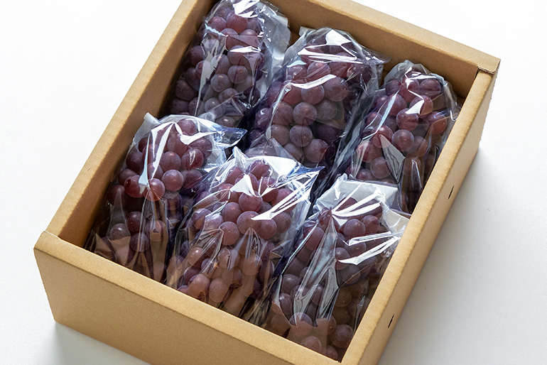 一房ずつ丁寧に個包装でお届けします