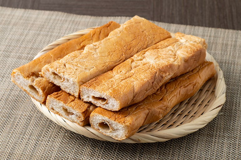 煮崩れしにくさと力強いコシが魅力の「六田麸」