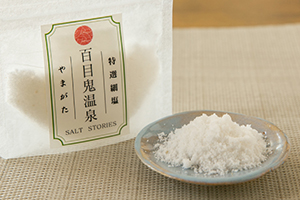 3.&ensp;百目鬼温泉の塩