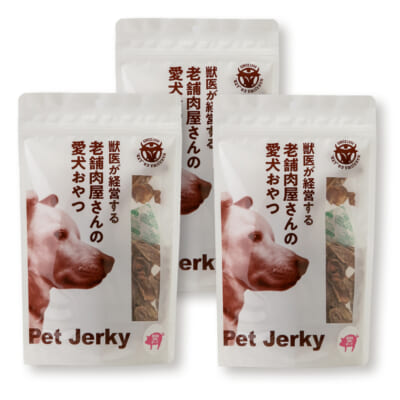 ペットジャーキー（ポーク）3袋