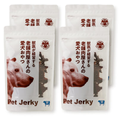 ペットジャーキー（ビーフ）4袋