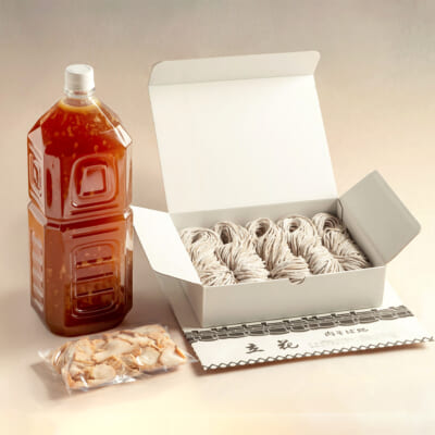 冷たい肉そばセット 5食入り