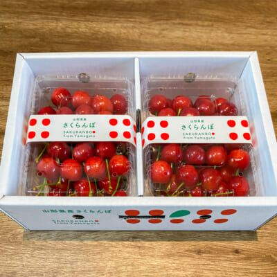 山形県産さくらんぼ やまがた紅王 パック 700g