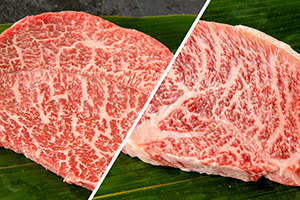 4. ステーキ(赤肉/霜降り)
