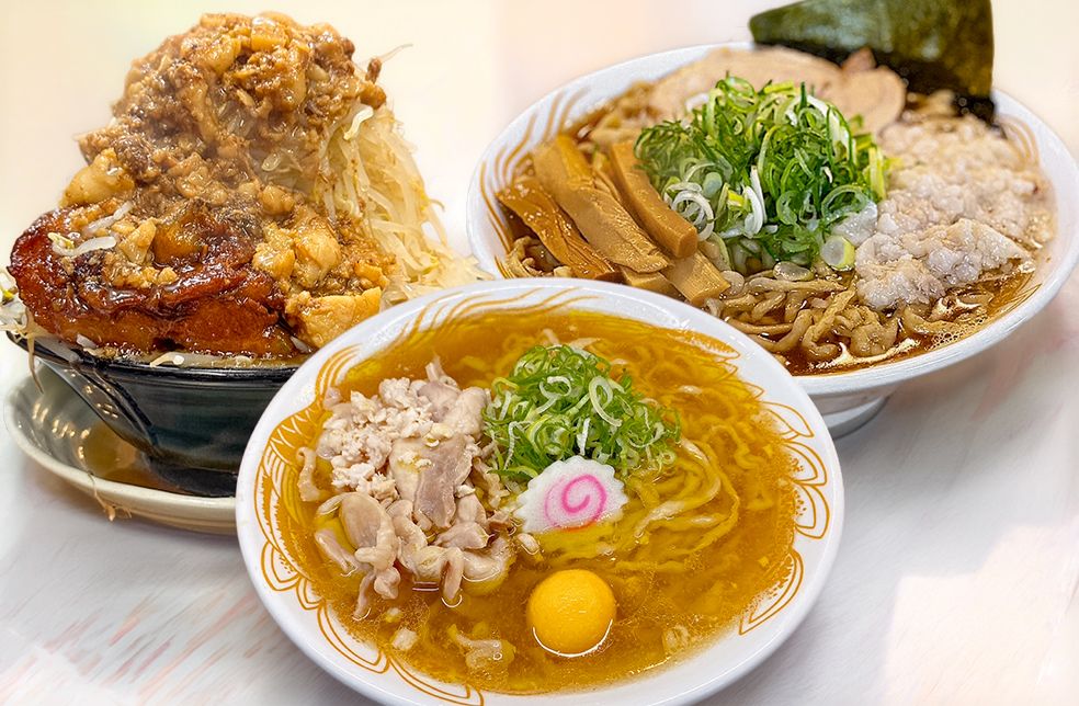 山形直送計画】新旬屋本店「三暖簾おすすめラーメンセット」 – 新旬屋本店