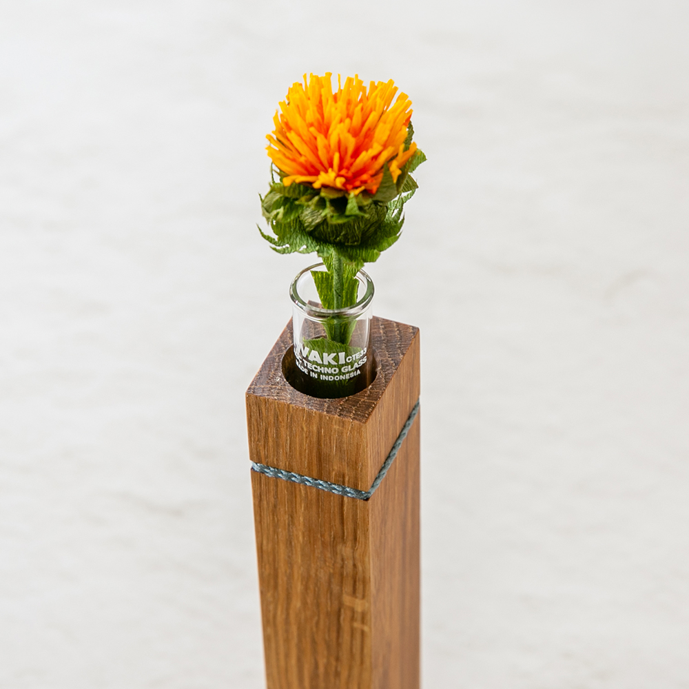 山形直送計画】ペーパーフラワー・ひと花挿しセット – 家具工房 ALKU