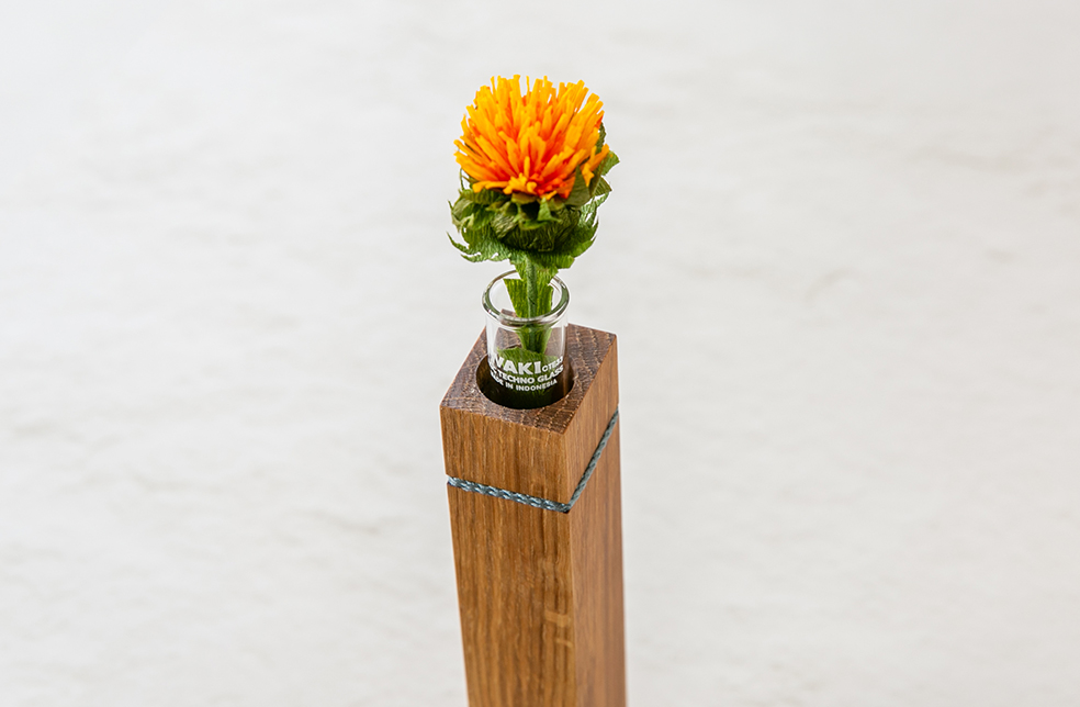 山形直送計画】ペーパーフラワー・ひと花挿しセット – 家具工房 ALKU