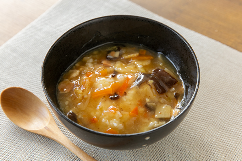 とろみのある中華丼やカレーなど、丼物にもおすすめ