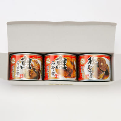 最上鯉屋の缶詰 3種 計3個