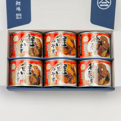 最上鯉屋の缶詰 3種 計6個