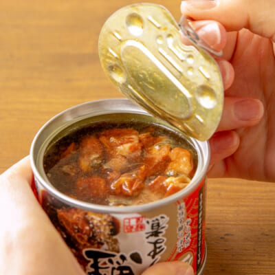 パカッと開けるだけ!伝統の味をいつでも楽しめます