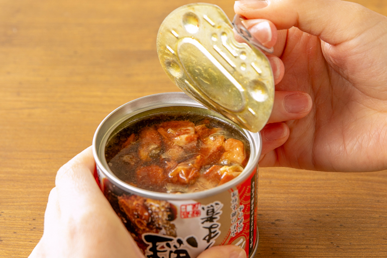 パカッと開けるだけ！伝統の味をいつでも楽しめます