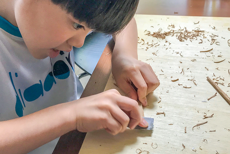子どもの夏休みの工作にもおすすめです