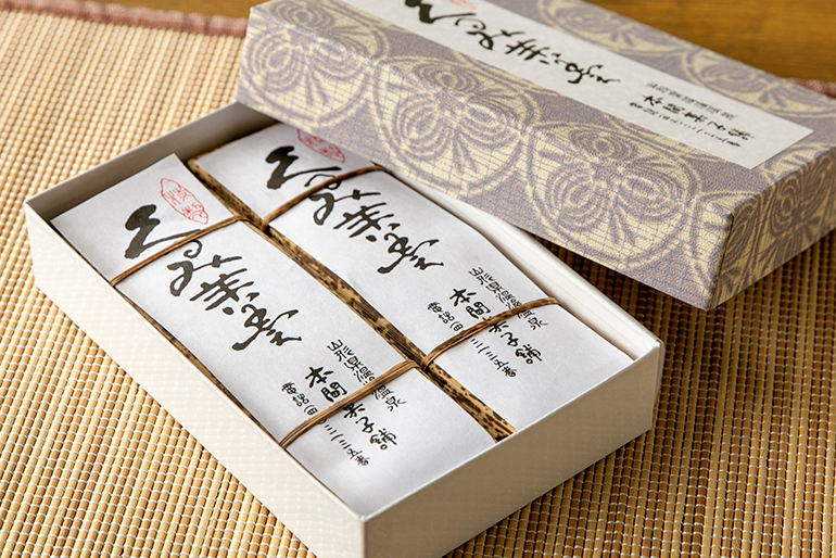 上質なパッケージは、手土産としても喜ばれます