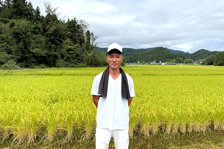 自然豊かな白鷹町で、手間ひまかけて栽培