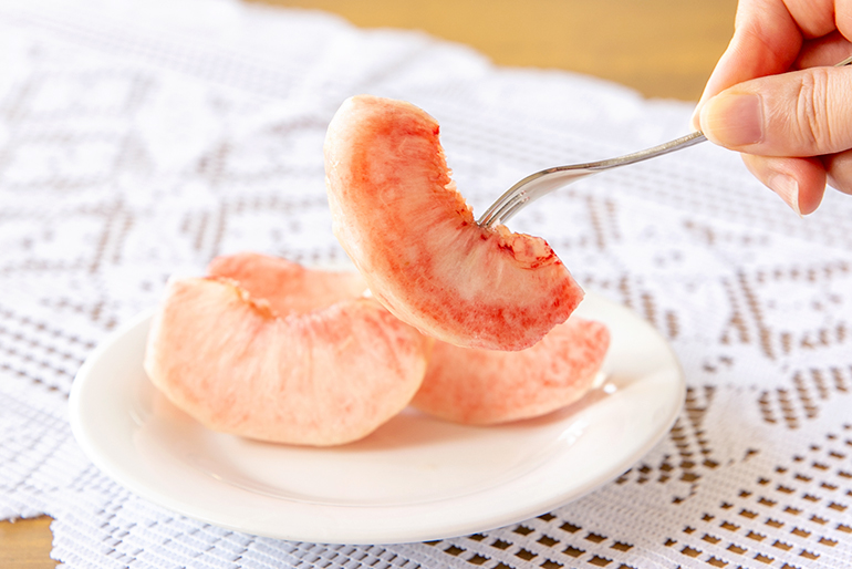 品種ごとに異なる食感を楽しめます