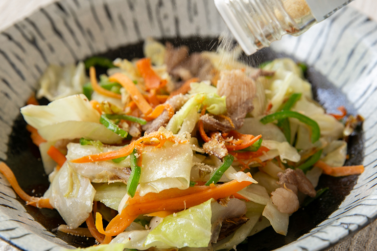いつもの料理の味付けにひと振り！