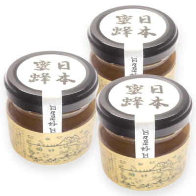 山形県産 日本蜜蜂はちみつ 3本